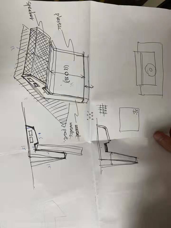 多功能手機架設計|充電|喇叭