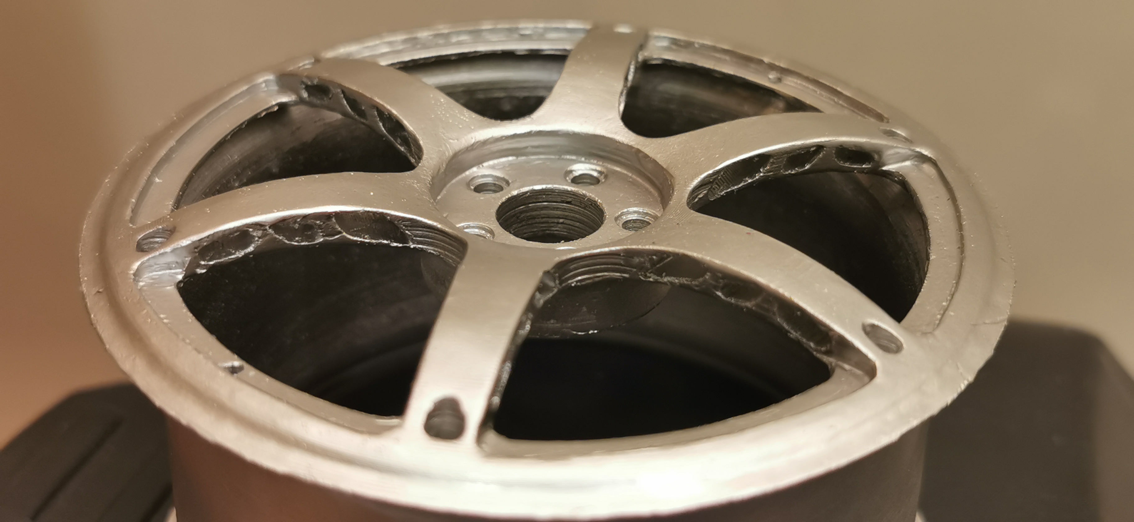 汽車輪框列印