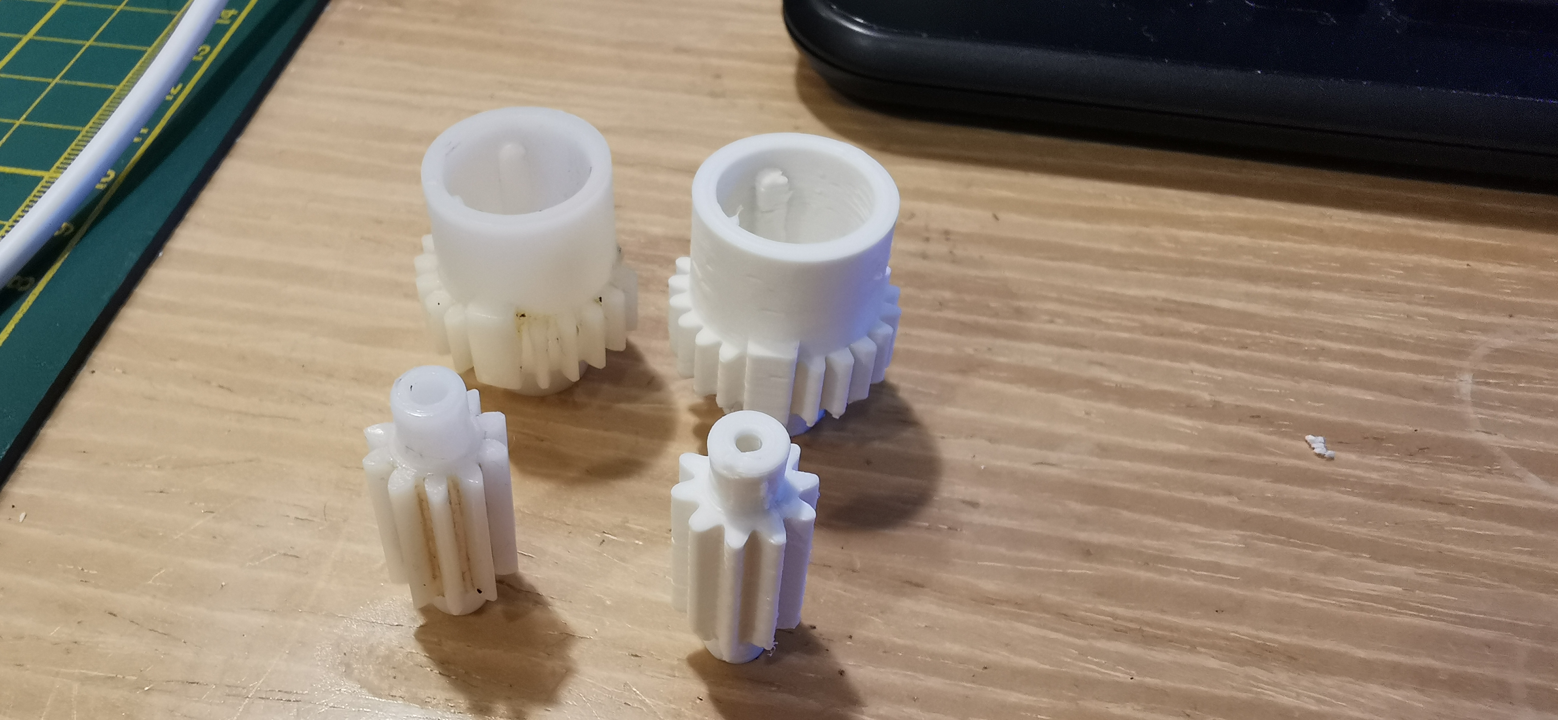 咖啡機齒輪3D建模與3D列印、渲染